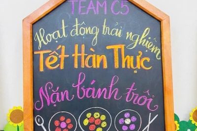 TRẢI NGHIỆM LÀM BÁNH TRÔI NƯỚC