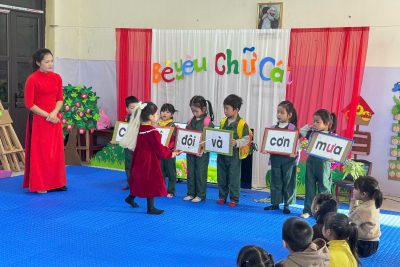 Trường Mầm non Nhân Khang tổ chức Sinh hoạt chuyên môn theo nghiên cứu bài học tháng 12 năm 2025