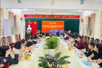 CHI BỘ TRƯỜNG MẦM NON NHÂN KHANG THAM GIA HỌC TẬP, QUÁN TRIỆT NGHỊ QUYẾT ĐẠI HỘI ĐẠI BIỂU TOÀN QUỐC LẦN THỨ XIV CỦA ĐẢNG