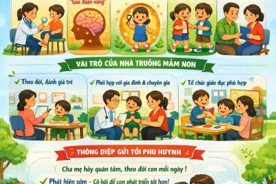 Ý NGHĨA CỦA VIỆC SÀNG LỌC, PHÁT HIỆN SỚM TRẺ KHUYẾT TẬT TRONG CƠ SỞ GIÁO DỤC MẦM NON
